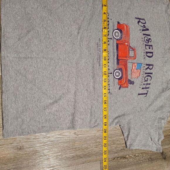 Simply Southern Raised Right Americana Graphic Tee Shirt Womens Medium - Picture 6 of 7